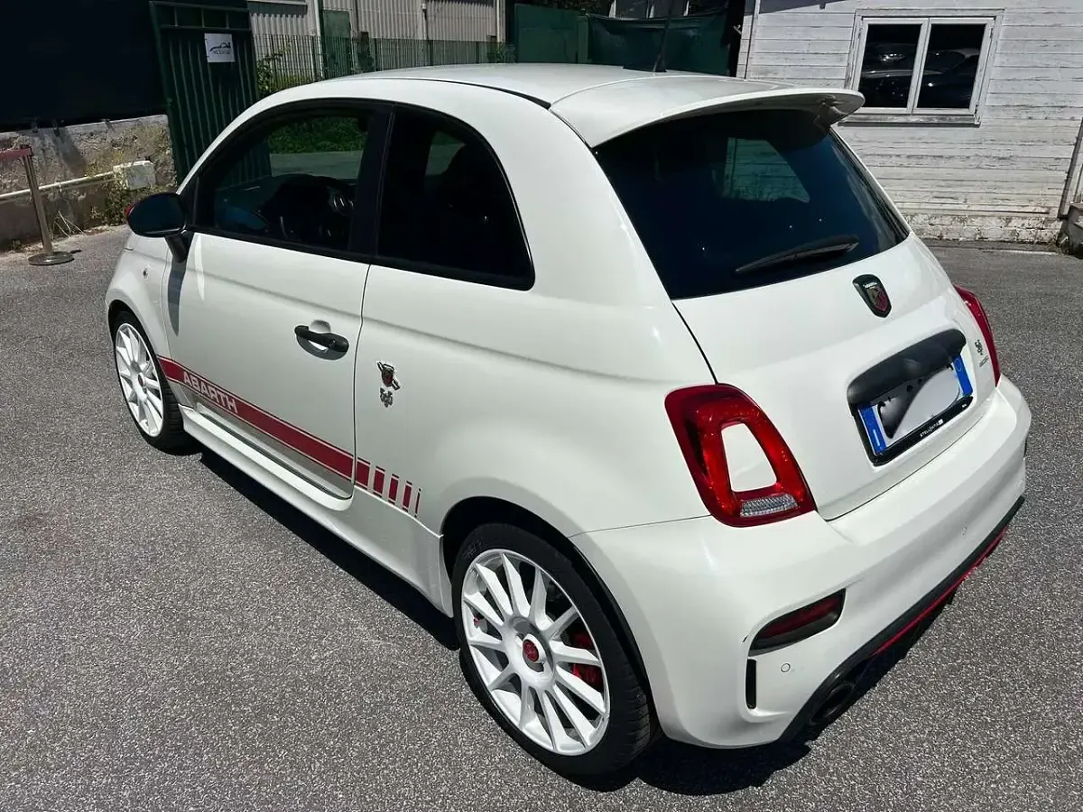 Usata Abarth 595 Competizione 179 CV (131 kW) 2021 Bianco Utilitaria