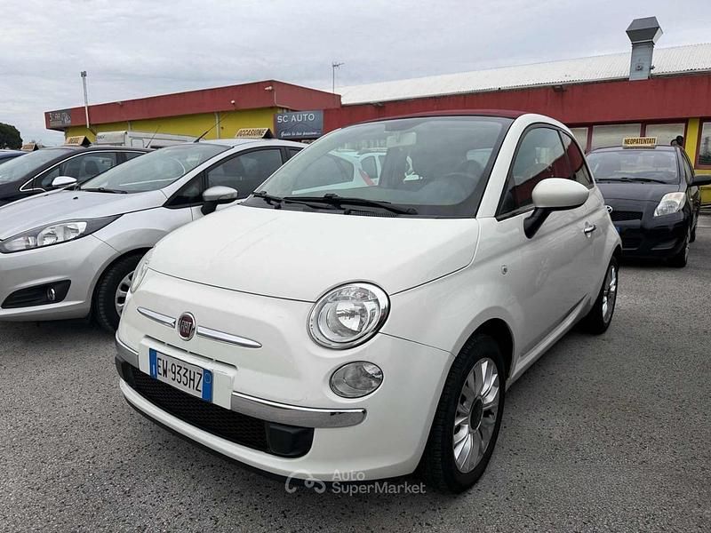Bianco Usata 2014 Fiat 500C Cabrio | 8400 € (Buon prezzo) - Immagine 1/4