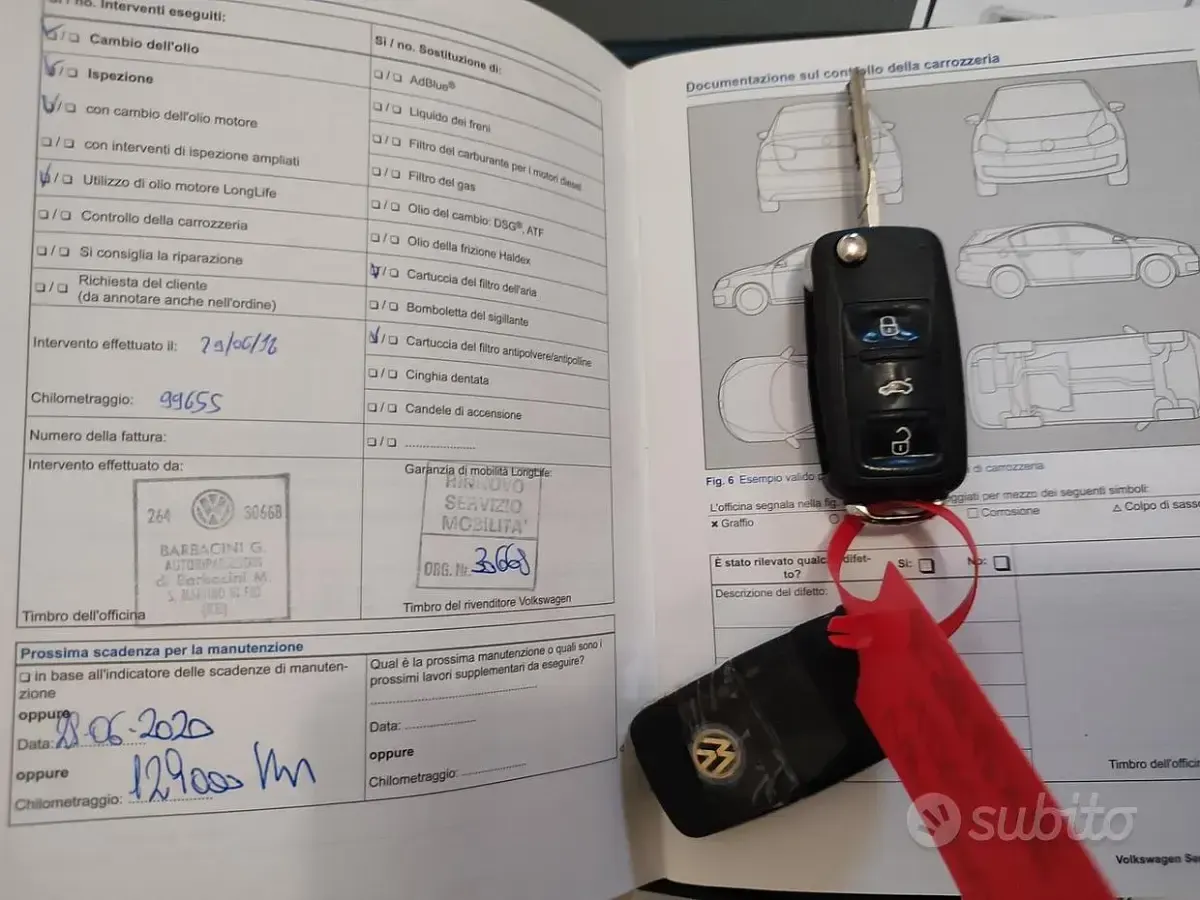 Usata VW Polo 60 CV (44 kW) 2014 Nero Berlina