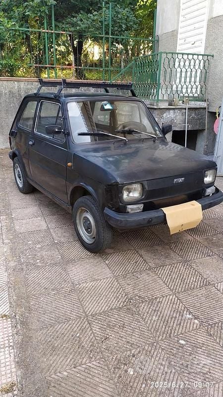 Usata Fiat 126 1981 Nero Utilitaria
