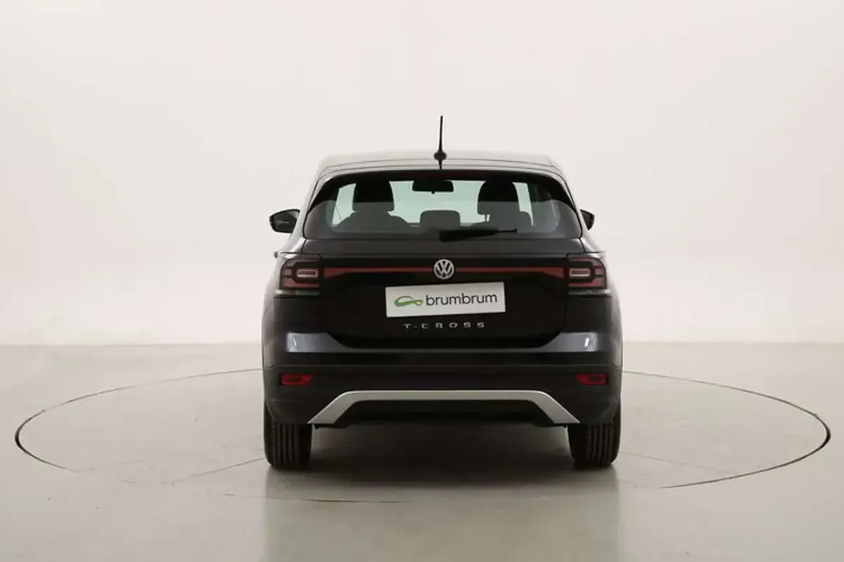 Usata VW T-Cross 95 CV (69 kW) 2020 Nero SUV