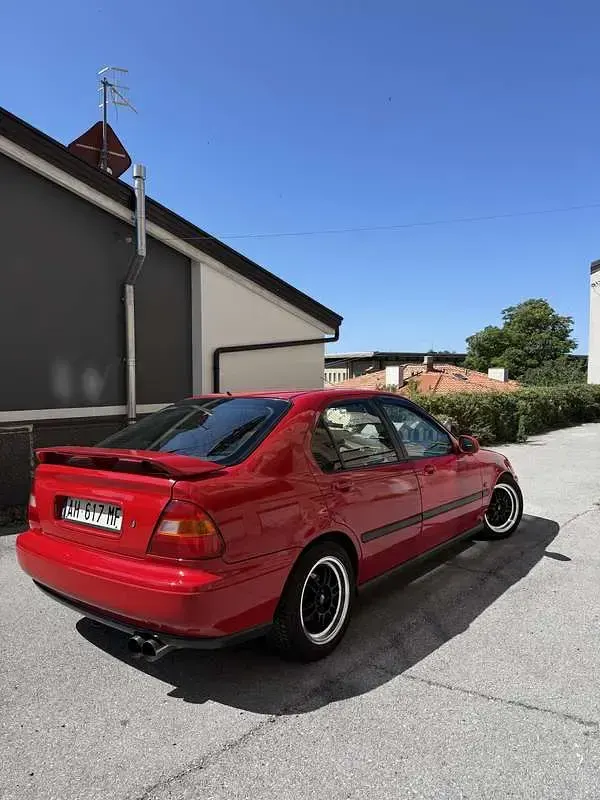 Usata Honda Civic SR 126 CV (92 kW) 1995 Rosso Berlina