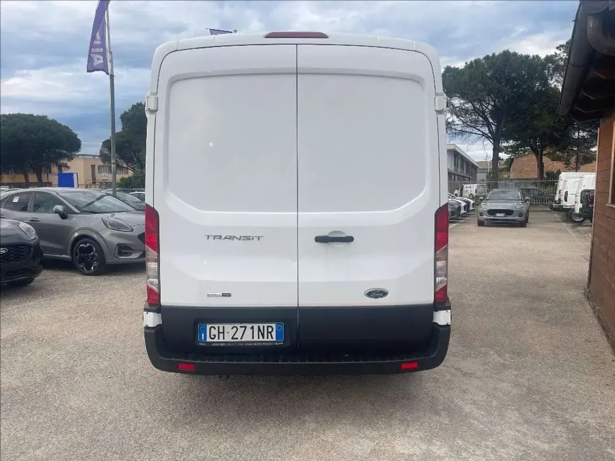Usata Ford Transit Trend 131 CV (96 kW) 2022 Bianco pastello Furgone