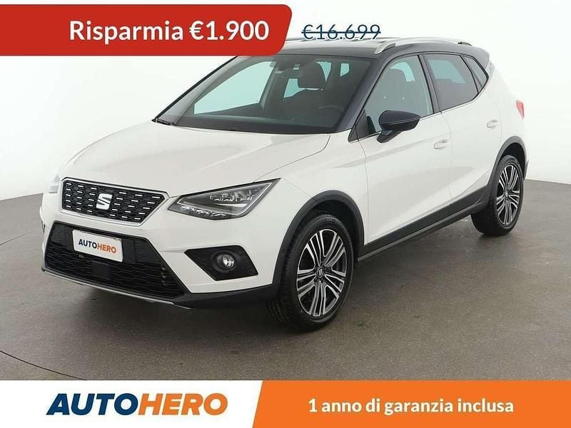 Usata Seat Arona XCELLENCE 95 CV (69 kW) 2018 Bianco SUV