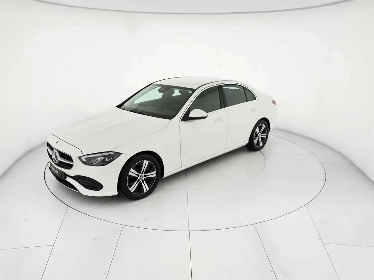 Usata Mercedes C200 Advanced 163 CV (119 kW) 2025 Bianco polare Berlina