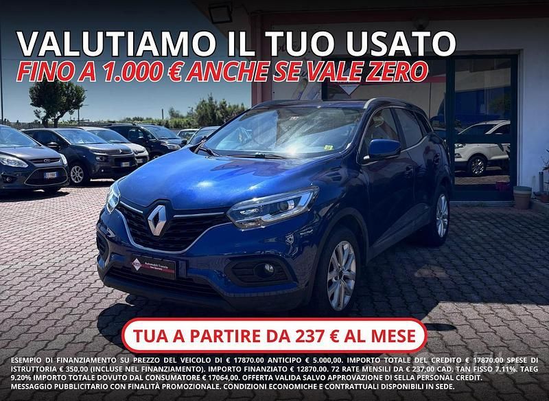Usata Renault Kadjar Black Edition 116 CV (85 kW) 2020 Blu SUV