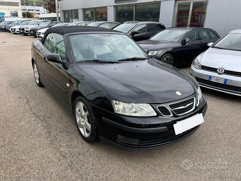 Nero Usata 2007 Saab 9-3 Cabriolet Vector Cabrio | 6500 € (Buon prezzo) - Immagine 1/4