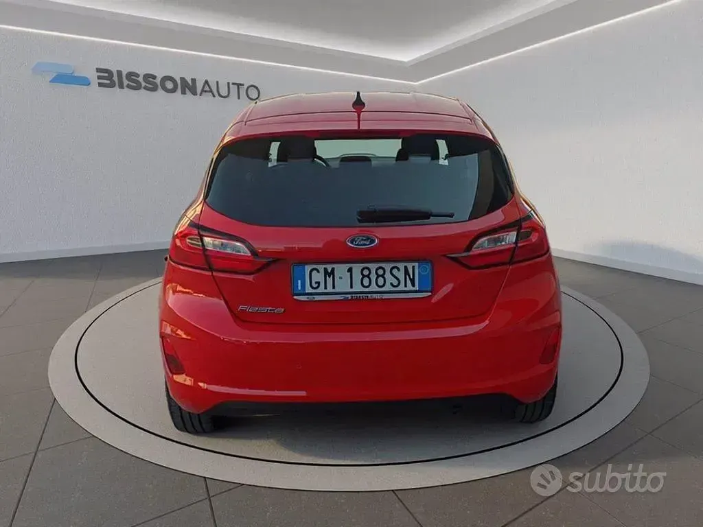 Usata Ford Fiesta Titanium 75 CV (55 kW) 2023 Rosso Utilitaria