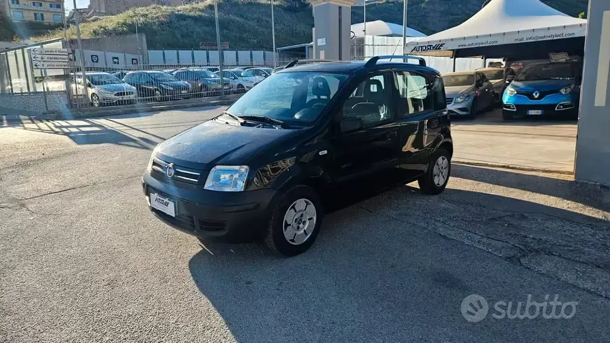 Usata Fiat Panda Active 54 CV (39 kW) 2007 Nero Utilitaria