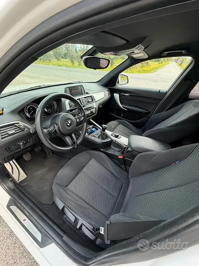 Usata BMW 116 M Sport 116 CV (85 kW) 2017 Bianco Utilitaria