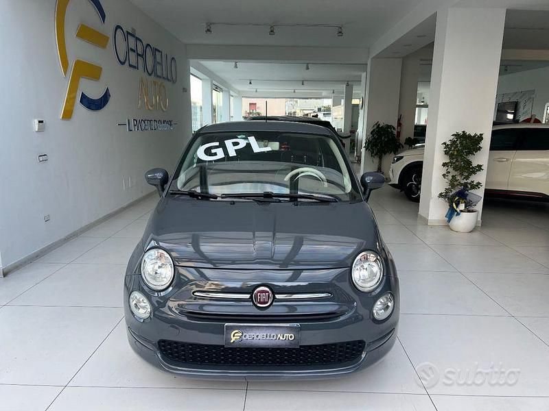 Usata Fiat 500 Pop 69 CV (50 kW) 2018 Grigio scuro metallizzato Utilitaria