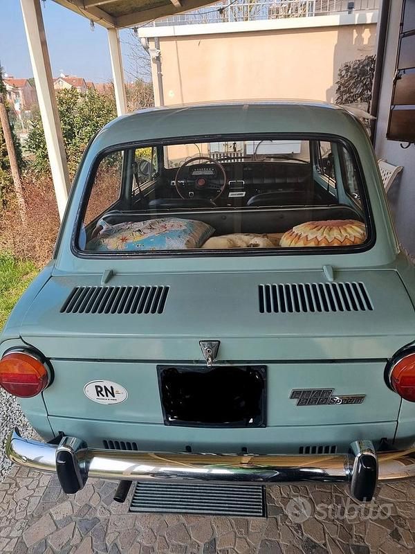 Usata Fiat 850 1960 Blu Berlina