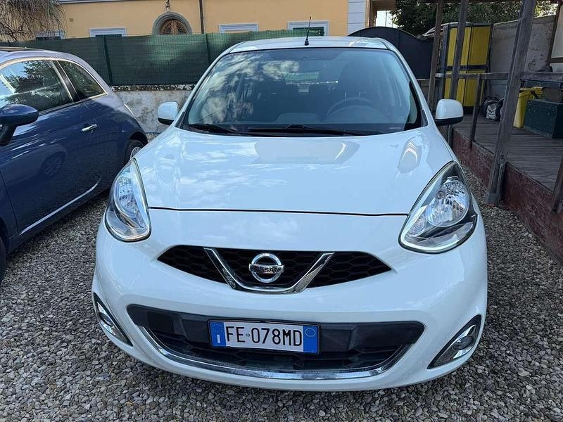 Usata Nissan Micra Acenta 80 CV (58 kW) 2016 Bianco Utilitaria