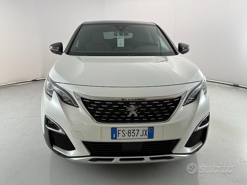 Usata Peugeot 3008 GT-line 131 CV (96 kW) 2018 Bianco SUV