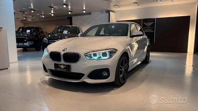 Usata BMW 116 M Sport 116 CV (85 kW) 2018 Bianco Utilitaria