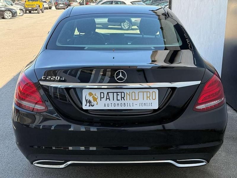Usata Mercedes C220 170 CV (125 kW) 2017 Nero Berlina