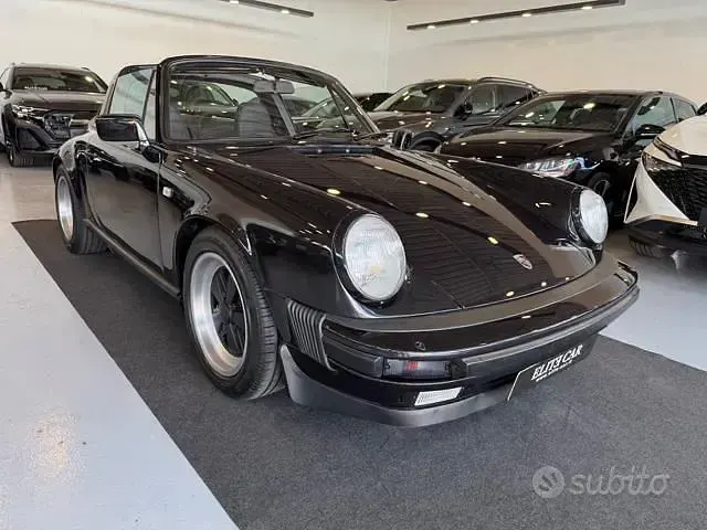 Usata Porsche 911 Carrera Cabriolet 231 CV (169 kW) 1984 Nero Cabrio