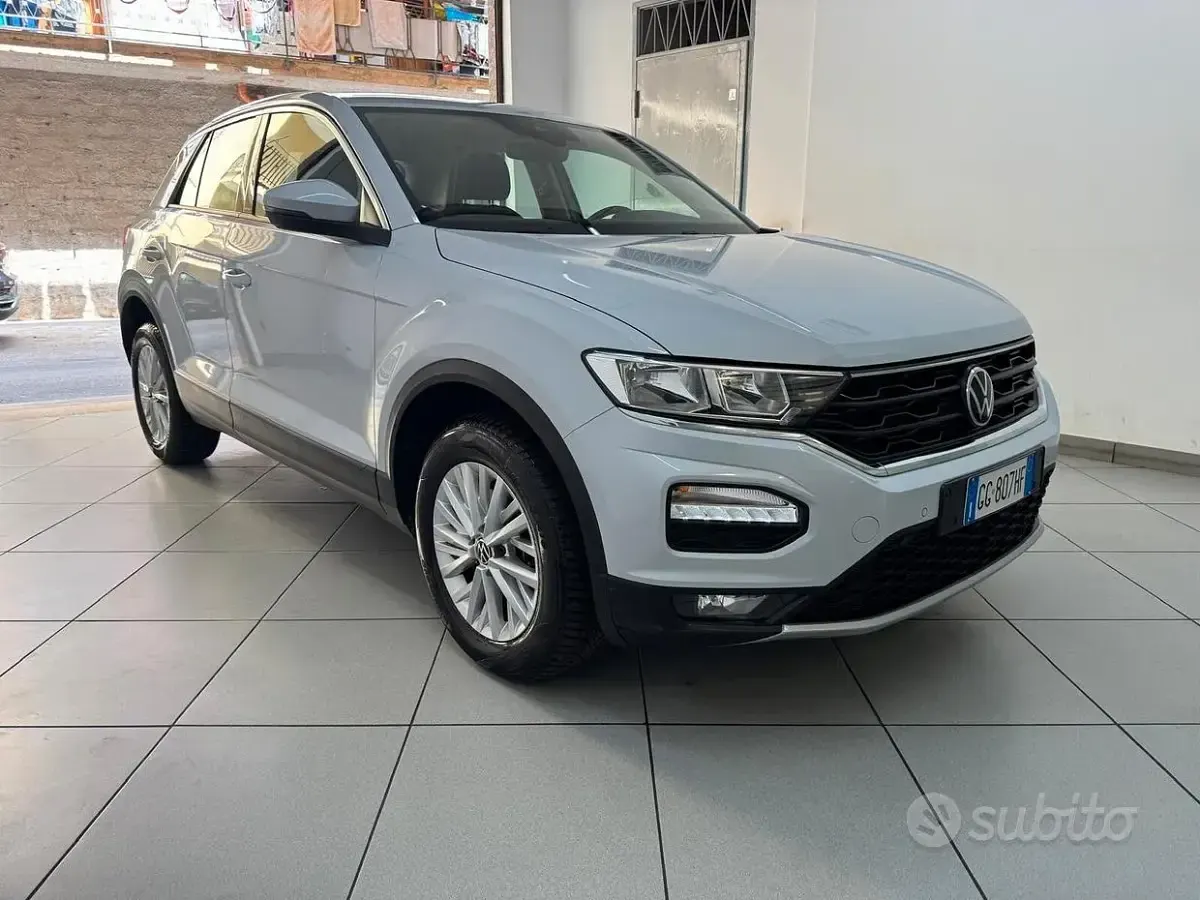 Usata VW T-Roc 150 CV (110 kW) 2021 Bianco SUV