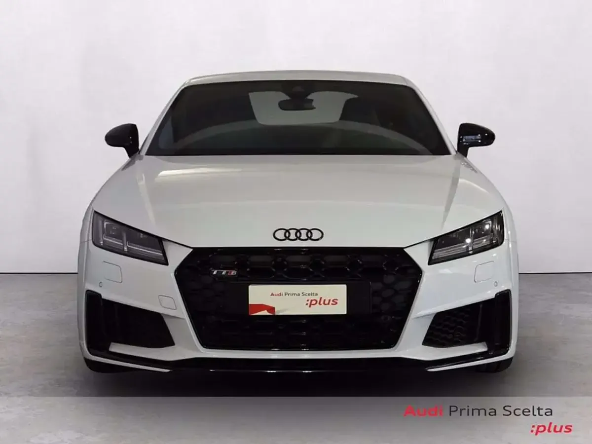 Usata Audi TTS 306 CV (225 kW) 2019 2y bianco ghiacciaio metallizz Coupé