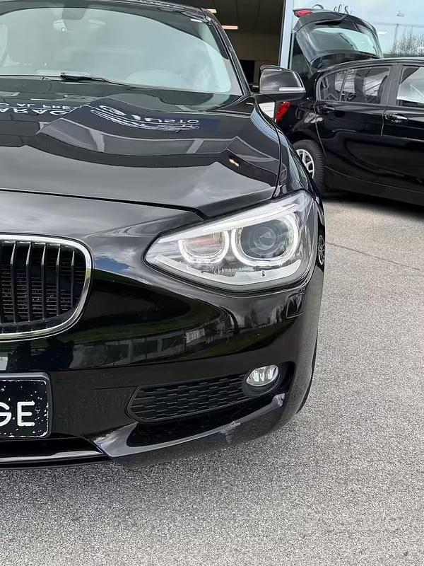 Usata BMW 116 Sport Line 136 CV (100 kW) 2012 Nero Utilitaria
