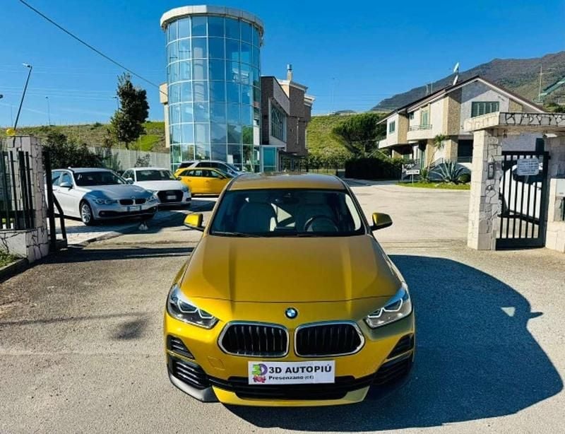 Usata BMW X2 Advantage 125 CV (91 kW) 2021 Oro SUV