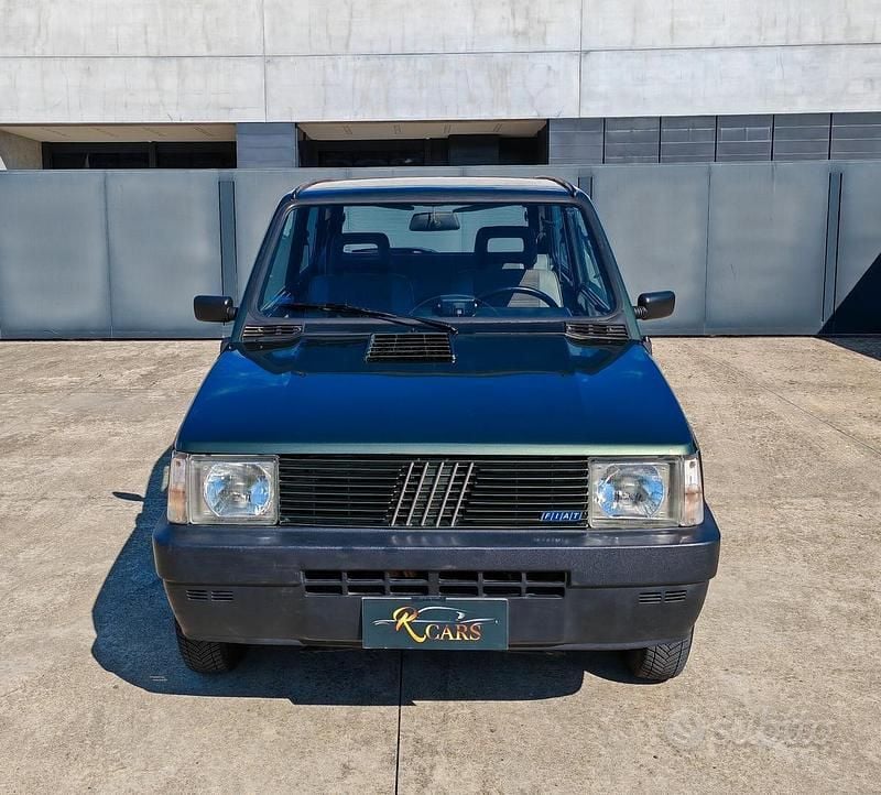 Usata Fiat Panda 4x4 50 CV (36 kW) 1990 Verde Utilitaria