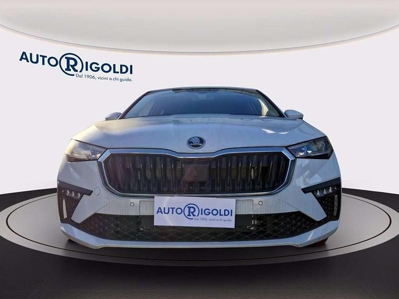 Nuova Skoda Scala Selection 116 CV (85 kW) 2025 Bianco luna metallizzato Utilitaria