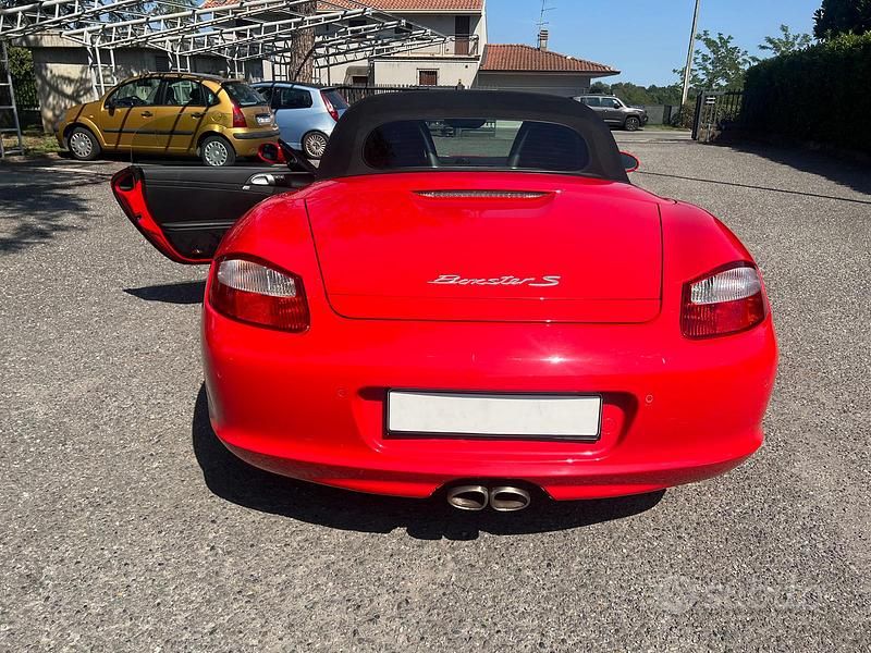 Usata Porsche Boxster S 280 CV (205 kW) 2005 Rosso Cabrio