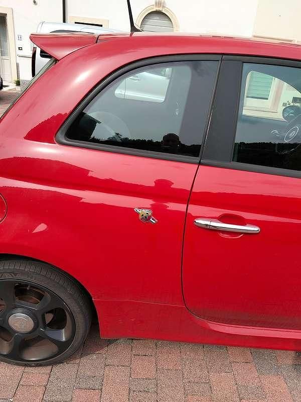 Usata Abarth 595 135 CV (99 kW) 2013 Rosso Utilitaria