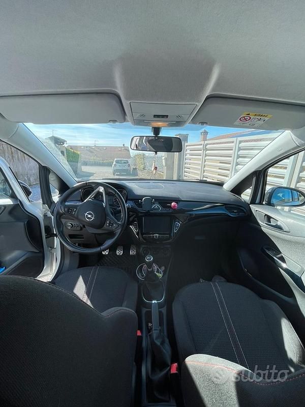 Usata Opel Corsa 90 CV (66 kW) 2018 Bianco Utilitaria