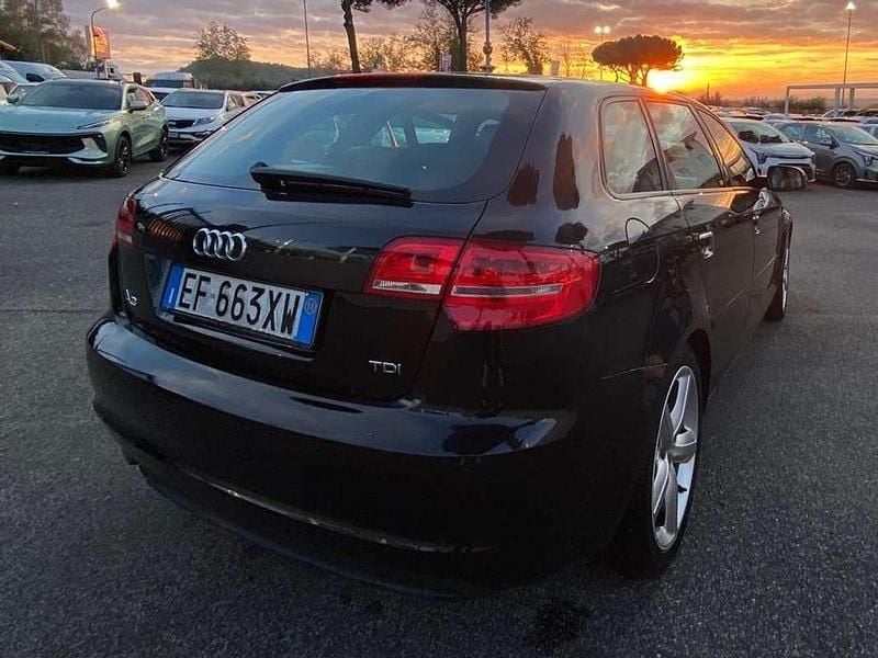 Usata Audi A3 Ambition 105 CV (77 kW) 2011 Nero Berlina