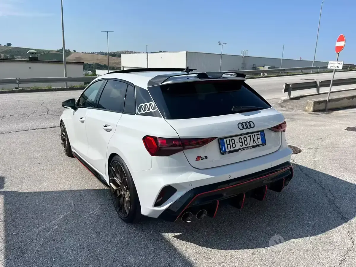 Usata Audi S3 333 CV (244 kW) 2025 Bianco Berlina