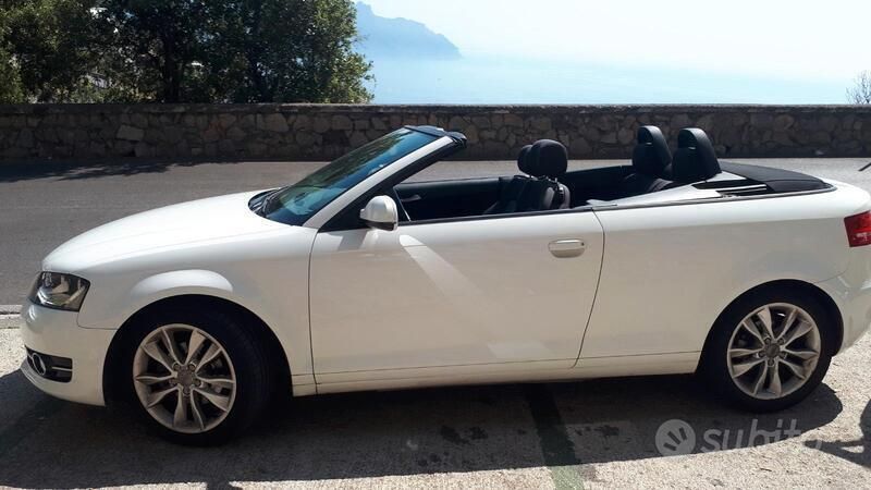 Usata Audi A3 Cabriolet 105 CV (77 kW) 2012 Bianco Cabrio