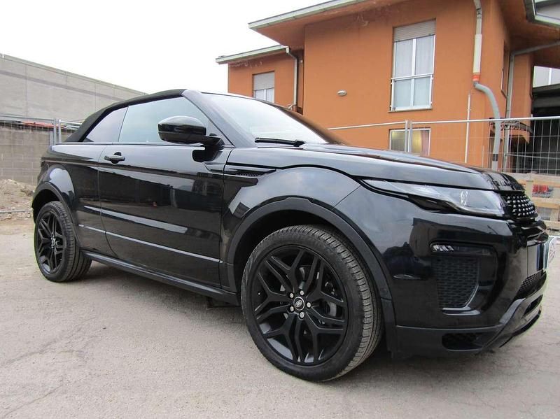 Usata Land Rover Range Rover evoque HSE Dynamic 180 CV (132 kW) 2018 Nero metallizzato Cabrio