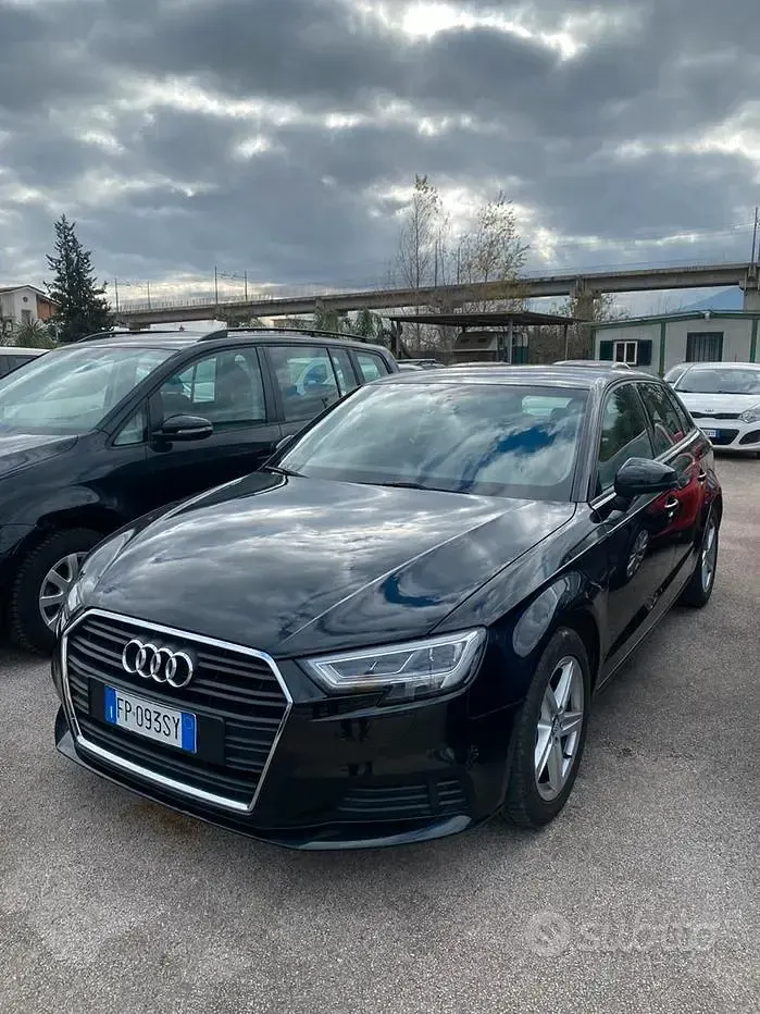Usata Audi A3 150 CV (110 kW) 2018 Nero Berlina
