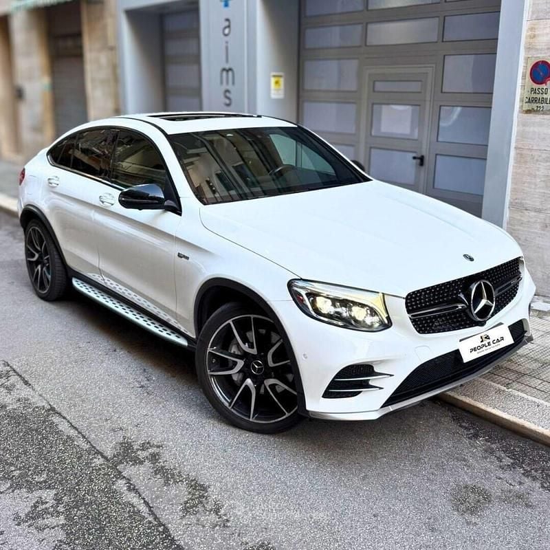 Usata Mercedes GLC43 AMG AMG 367 CV (269 kW) 2019 Bianco Coupé
