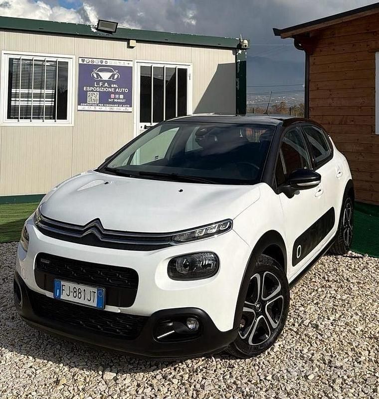 Usata Citroën C3 Feel 81 CV (59 kW) 2018 Bianco Berlina