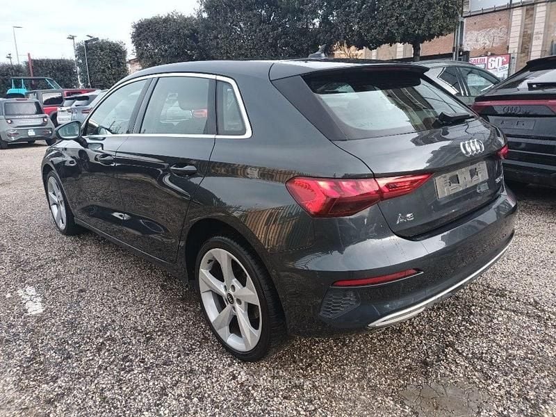 Usata Audi A3 Advanced 116 CV (85 kW) 2021 Grigio Berlina