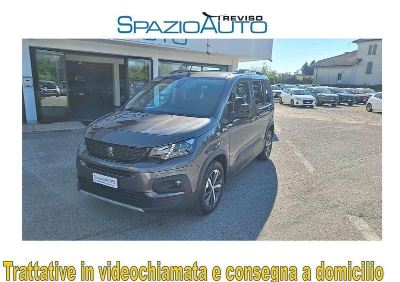 Grigio Usata 2021 Peugeot Rifter GT Monovolume | 18.700 € (Buon prezzo) - Immagine 1/4