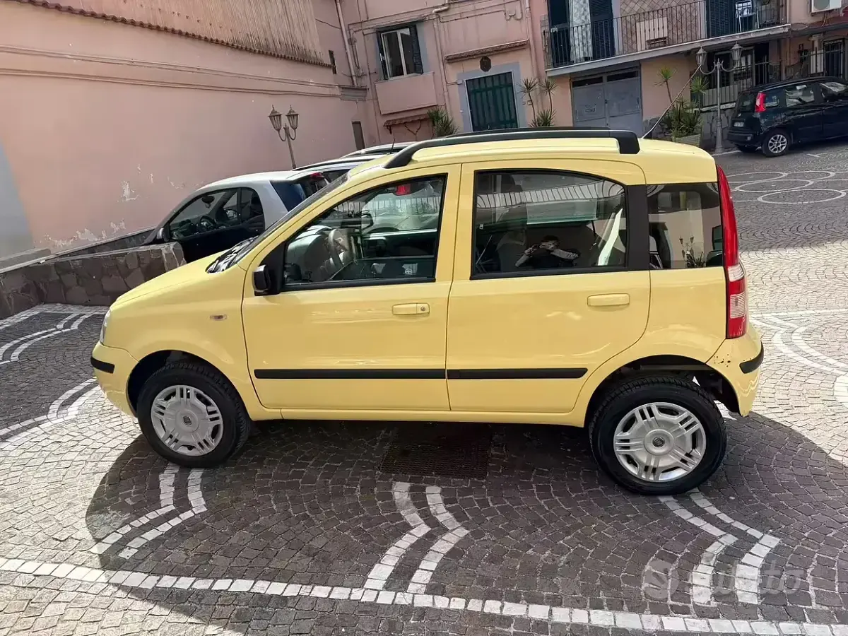 Usata Fiat Panda 60 CV (44 kW) 2008 Giallo Utilitaria