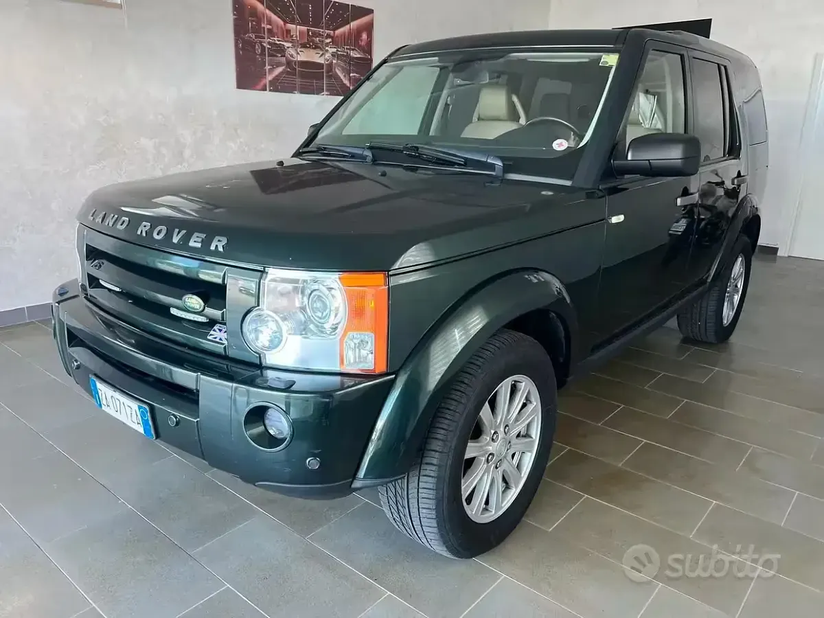 Usata Land Rover Discovery 3 HSE 190 CV (139 kW) 2008 Verde SUV