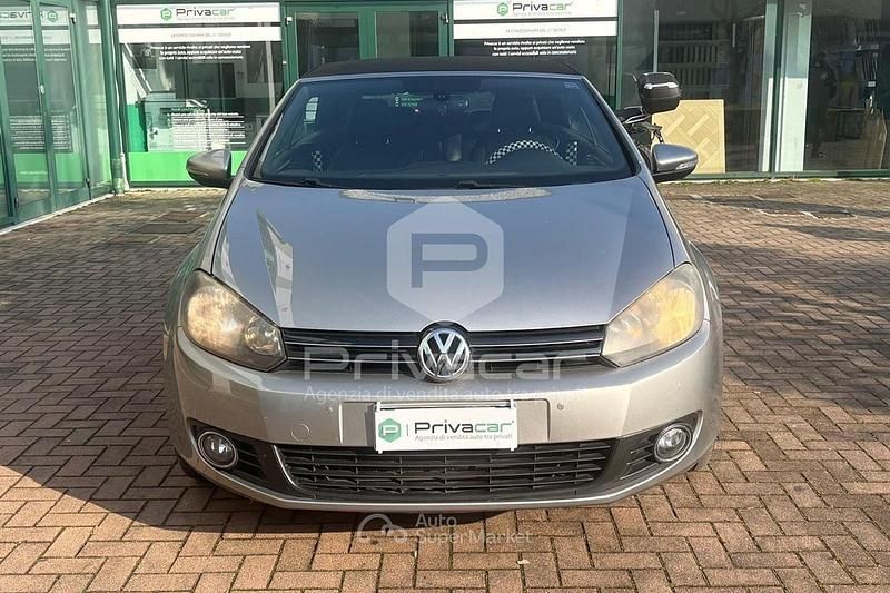 Usata VW Golf Cabriolet 105 CV (77 kW) 2012 Gray Cabrio