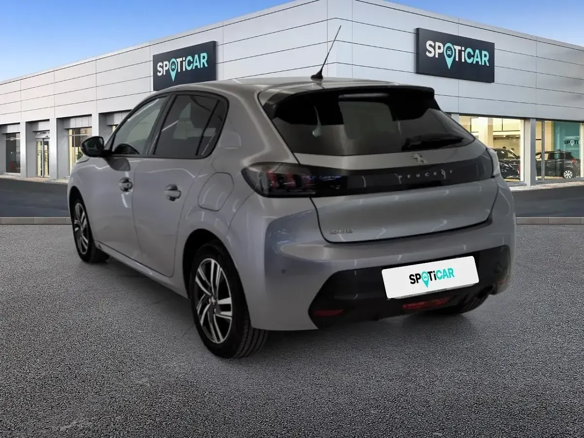 Usata Peugeot 208 Allure 101 CV (74 kW) 2021 Grigio Utilitaria