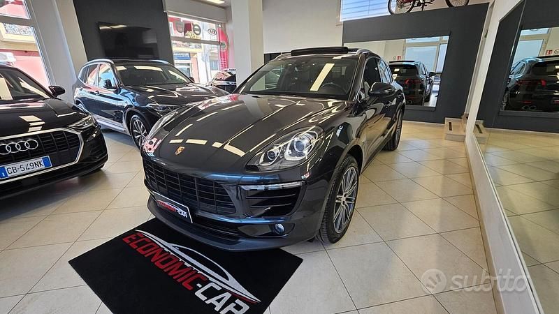 Usata Porsche Macan 250 CV (183 kW) 2017 Grigio SUV