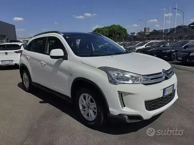 Usata Citroën C4 Aircross Exclusive 114 CV (83 kW) 2012 Bianco SUV
