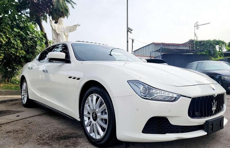 Bianco Usata 2014 Maserati Ghibli Coupé | 25.499 € (Buon prezzo) - Immagine 1/4