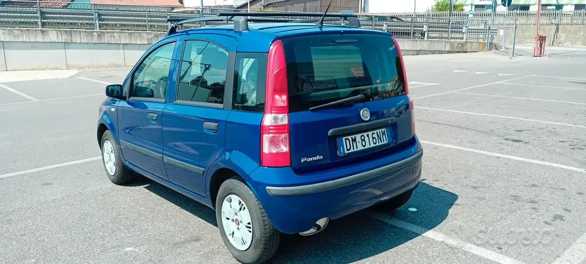 Usata Fiat Panda 60 CV (44 kW) 2007 Bluazzurro Utilitaria