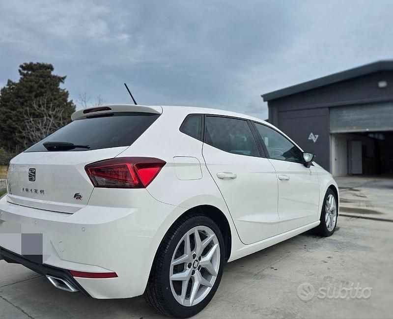 Usata Seat Ibiza FR 95 CV (69 kW) 2018 Bianco Utilitaria