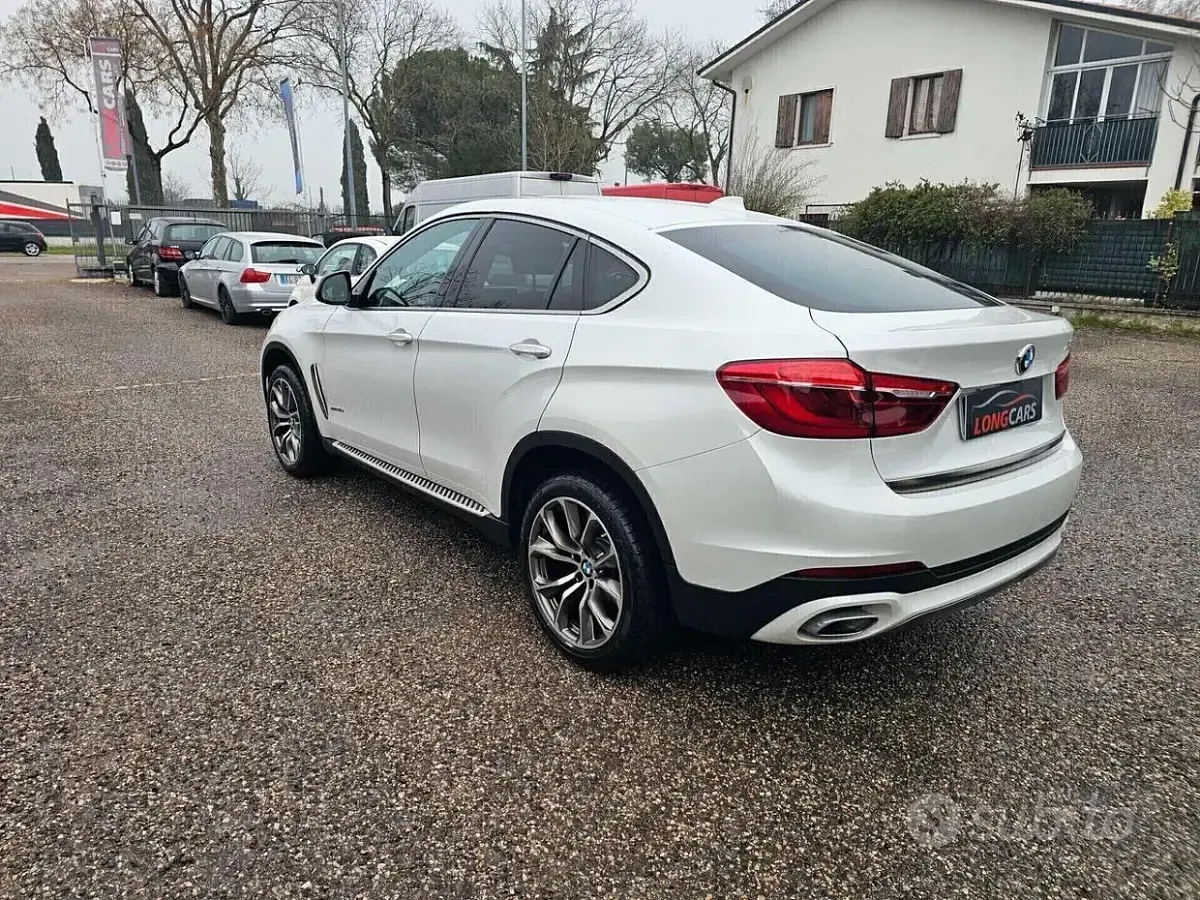 Begagnad BMW X6 M Sport 249 HK (183 kW) 2019 Vit SUV
