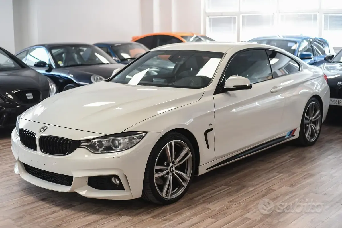 Usata BMW 428 M Sport 245 CV (180 kW) 2014 Bianco Coupé